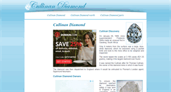 Desktop Screenshot of cullinan-diamond.com